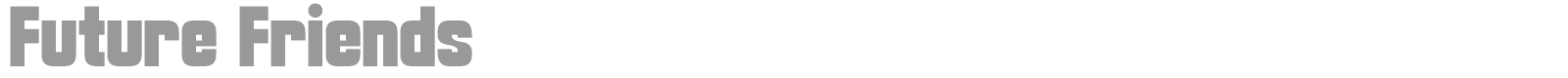 Future Friends font preview